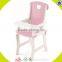 Wholesale beautiful kids ooden doll chair toy cute style children wooden doll chair toy for fun W06B034