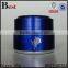 luxury 20g 30g 50ml aluminium jar blue green gold color for cosmetic cream