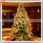 Christmas product Xmas tree needle pine tree fiber optic decorative plastic small fiber optic christmas tree