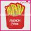 New Design Pretty French Fries Embroidery Patch Fabric Craft WEF-175