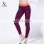 Sublimation black grey color blank seamless cheap skin tight fitness wear yoga pants