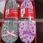 soft velvet women ballerina shoes for dancing with velvet fabric