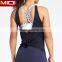 (Factory) Customized fitness yoga wear logo printing women yoga bra tops yoga tank tops