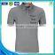 High quality blank color plain 100 polyester polo shirt screen printing wholesale