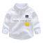 S33464W Children Cotton Long Sleeve Baby Boys Cute Embroidery Blouses