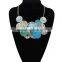 Zinc Alloy Necklace with 2lnch extender chain Flower New Design fashion Jewelry Necklace
