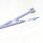 Stainless Steal Knitting Needles Silver Tone 35cm long, Thickness: 3mm