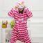 Onen wholesale Sleepsuit Adults Cartoon Cheshire Cat Unisex Pajamas Cosplay Costumes