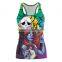 Halloween new digital print vest female zombie bride pattern vest