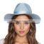 2015 fashion blank bowknot ribbon women wool felt hat