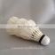 Wholesale Compound Wood Head Duck Feather Outdoor Shuttlecock Badminton