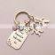 Personalized Dad keychain -this daddy belongs to