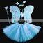 cheap 4pieces fancy fairy pink butterfly wing for girls FGWG-1053
