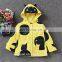 Latest Blazer Yellower Kids Custom Jacket Raincoat Wholesale Children Nylon Garments