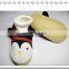 hot sale colorful soft penguin high cut animalr baby slippers