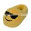 OEM&ODM Accepted Cheap Wholesale Custom Emoji Plush Keychain