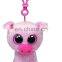 Ty Beanie Boos baby plush toy the Elephant key buckle Pendant