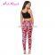 Fast Delivery Oem women brushed peach skin custom super soft fashion leggings