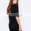 Custom patch logo black baseball t shirts baseball jersey baseball dress for women