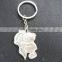 Cute metal bear shape key chain/key ring charm for decoration