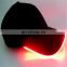 2016 hot sale custom design patent fiber optic LED Light flashing caps outdoor sports baseball Cap