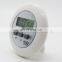 Mini Round LCD Digital Home Kitchen Countdown UP Timer Alarm Games Office