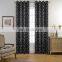 Hot Sale Floral Pattern Sheer Fabric Curtain Embroidery Design With Eyelet