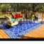 100% recycled plastic modern patio rugs environmental-friendly sturdy UV stable easy to clean
