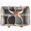 New baby diaper felt bag all cotton lined fashionable mummy bags