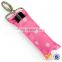 Colorful Polka Dots Promotional Gifts Chapstick Key Holder Cheap Keychains In Bulk