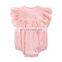 Baby clothes romper newborn jumpsuit sweet cotton hooded short-sleeved romper summer new style