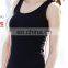 Women's Casual Solid U O-Neck T Shape Basic Workout Fitness Custom Logo Cotton Tank Top