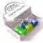 Wholesale 60mm3 layer acrylic material plastic smoke grinder