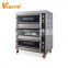 3 Deck 6 Tray Industrial Commercial Cake Machine Gas Bread Pizza Bakery Oven Prices