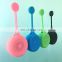 Convenient waterproof Bluetooth wireless speaker with suction cup and hook