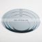 China Manufacturer 4mm Round Mirror Candle Holder Plate Table Centerpiece