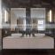 Aluminium copper high standard hotel home led backlit bathroom vanity mirror