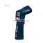 Compact gun type infrared thermometer with dual laser targeting