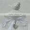 Quail Ceramic Bottle,Transparent Ceramic Bottle,Bottle with bow-knot