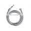 Middle east EPDM inner tube flexible chrome plated shower hose