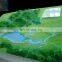 3d view master plan model for city and urban plan ,light landscape model