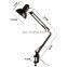 New Design Metal Black Industrial Eye Protection Table Lamp Long Arm Foldable Table Lamp