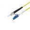 LC UPC ST UPC Simplex Single mode G652D Fiber Optic Patch cord Fiber Jumper lc patch cord st fiber optic patch cord