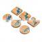environmental dia 10cm acacia wood coasters round coffee cup wooden mat decoration mat
