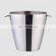 Factory Direct 3L bar products stainless steel luxury silver champagne bulk ice bucket