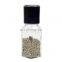 Transparent Glass Pepper Grinder Salt Shaker Bottle Mini Spice Grinder