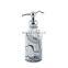 Latest Style Ink Design  Glass Bathroom Accessories Sets  Hot Sales  Hotel Bathroom Set  Top Quality 4pcs Bathroom Set Glass