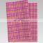Hot Sale BCI Cotton Yarn Dyed Seersucker Mauve Chek Fabric for Blouses