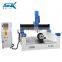 4 axis high quality CNC Router rotating Heads air cooling spindle Foam kitchen furniture cutting/drilling machine