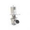 High Quality Pneumatic Bottom-in Inlet Tank Bottom Seat Valve For Toilet Tank